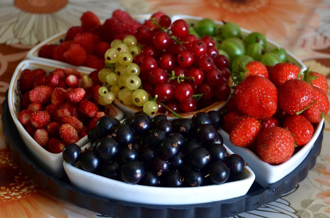 Φρούτα και μούρα για δραστικότητα