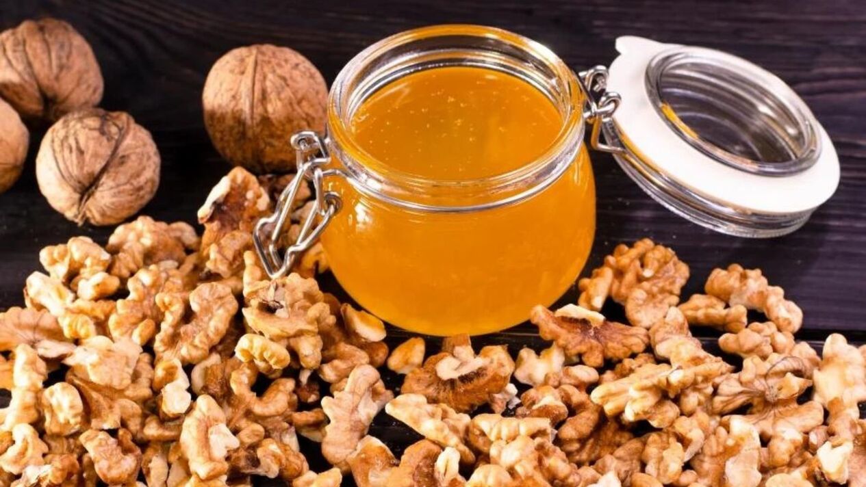 Μέλι με ξηρούς καρπούς για αποκατάσταση της δραστικότητας