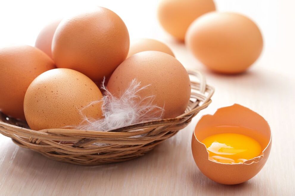 Αυγά κοτόπουλου για αύξηση της δραστικότητας